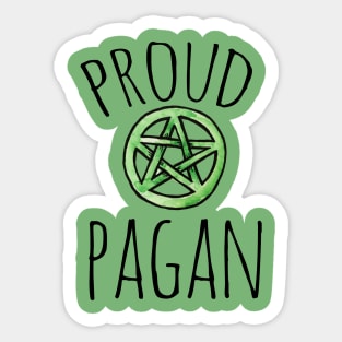 Proud Pagan Sticker